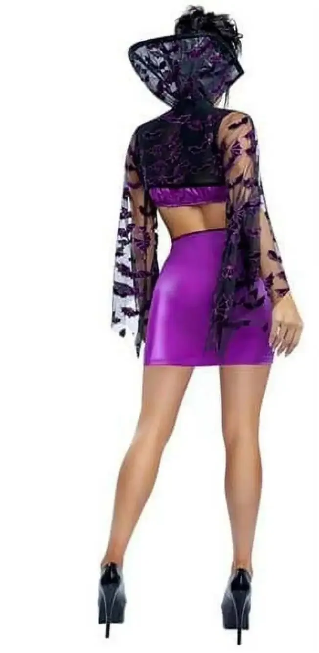Sexy Adult Women's Costume Vampire Halloween X-Large New NWT Excellent Cosplay